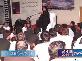 Allama Zulfqar Haidar Naqvi 3 muharram 2014