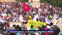 Disparus au Mexique: des milliers de manifestants dans les rues