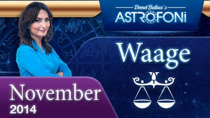 Waage, Monatliches Horoskop,  November 2014