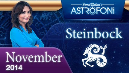 Steinbock, Monatliches Horoskop,  November 2014