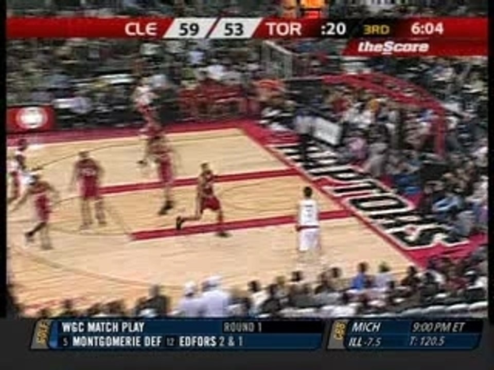 AB baseline dunk (vs CLE) Feb. 21/07