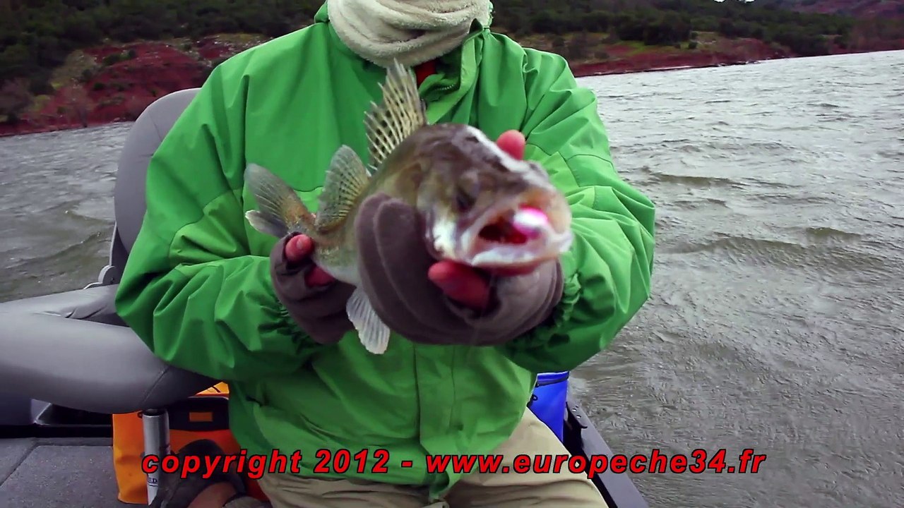 Brochet et sandres d'hiver au lac du salagou par Europêche34
