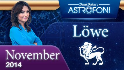 Löwe, Monatliches Horoskop,  November 2014