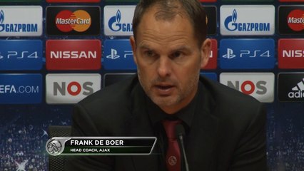 De Boer: "Risultato bugiardo, noi meglio del Barça"