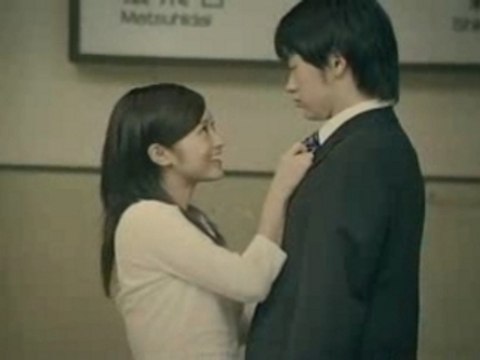 (CM) ueto aya - AOKI kiss?