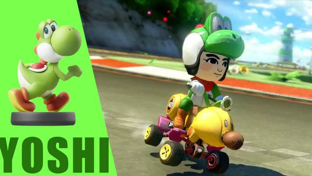 Mario Kart 8 et figurines Amiibo : la bande-annonce