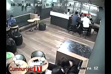 Kolombiyalı hırsız kamerada