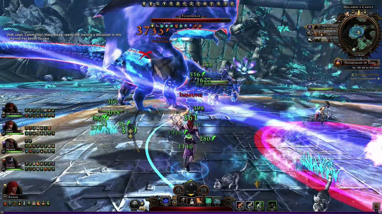 Neverwinter Critical Cleric vs Fulminorax full HD