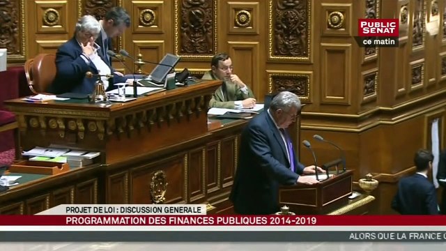 Projet de loi de programmation des finances publiques pour les années 2014 à 2019 - En séance