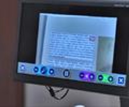 Görme engellilere kütüphane hizmeti