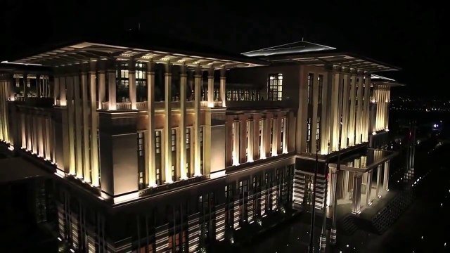 Präsidenten Palast von Republik Türkei - Yeni Cumhurbaskanligi Sarayi - TEMS NEWS - CT