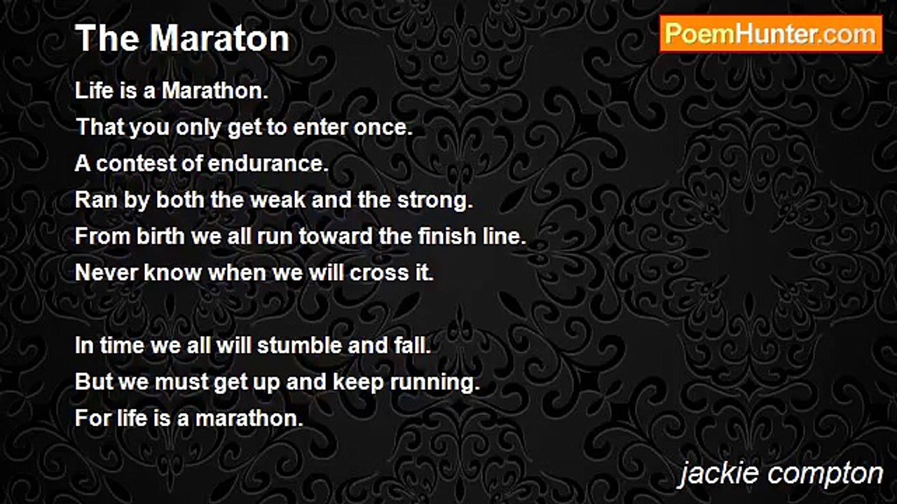 jackie compton - The Maraton