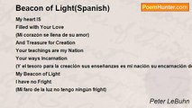 Peter LeBuhn - Beacon of Light(Spanish)