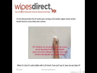 How PDI  Wipes Work