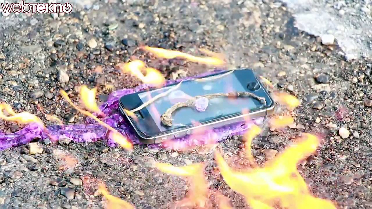 Çakma iPhone 5S Batarya Patlama Testi