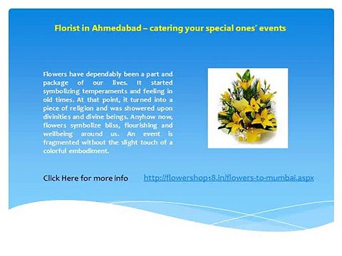 Flowers Delivery Mumbai - Florist in Mumbai | Send Flowers to Mumbai