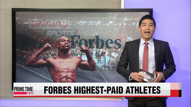 Mayweather tops list of world's highest-paid athletes, followed by Ronaldo and James