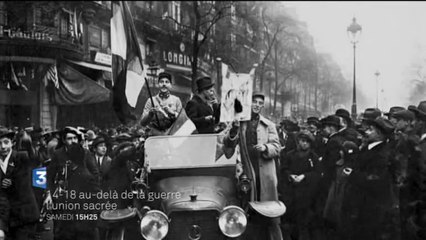 BA Documentaire l'union sacrée 14-18