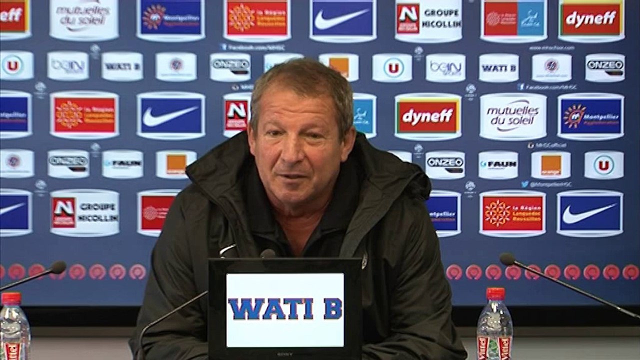 Rolland Courbis avant SC Bastia vs MHSC (13ème journée L1)