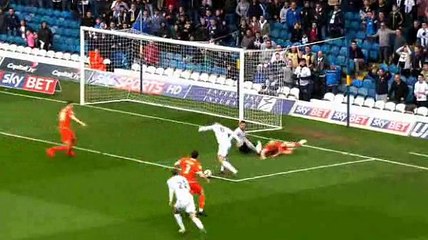 Leeds United 2 v 0 Blackpool 12/04/14 #LUFC