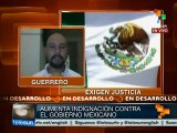 Búsqueda de 43 normalistas de Ayotzinapa seguirá, dicen mexicanos