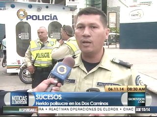 Motorizados le disparan en la cara a un PNB