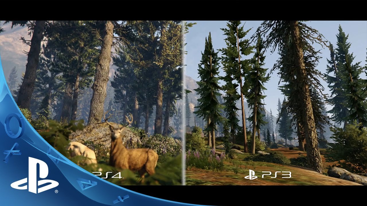 PS3 VS PS4 GTA 5