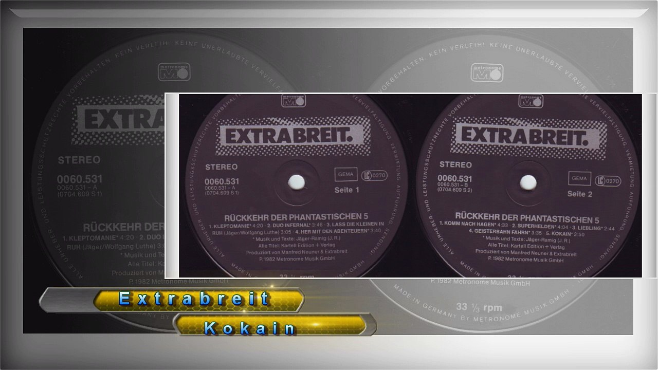 Extrabreit - Kokain