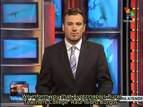 Community-led security force guards Ayotzinapa's teachers college