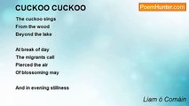 Liam ó Comáin - CUCKOO CUCKOO