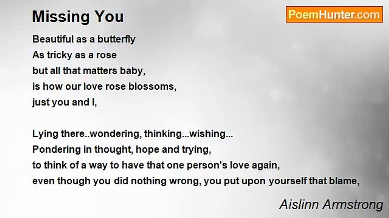 Aislinn Armstrong - Missing You