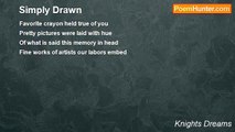 Knights Dreams - Simply Drawn