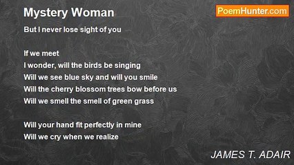 JAMES T. ADAIR - Mystery Woman