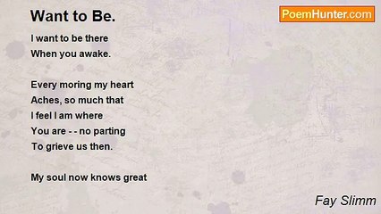 Fay Slimm - Want to Be.