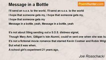 Joe Rosochacki - Message in a Bottle