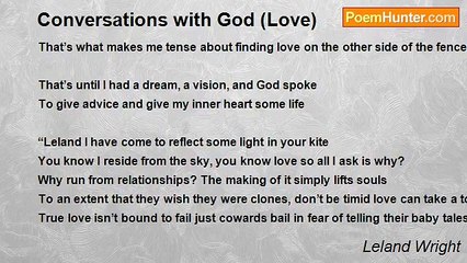 Leland Wright - Conversations with God (Love)