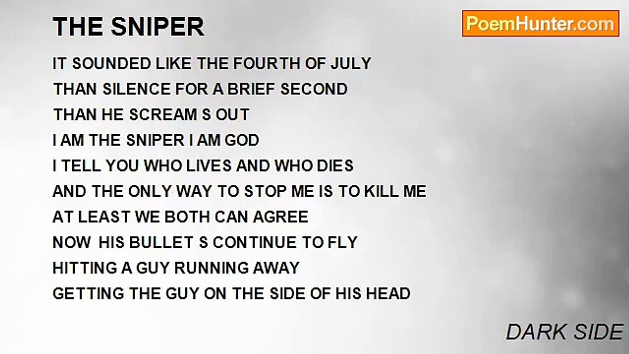DARK SIDE - THE SNIPER