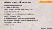 anurag duggal - whose poem is it anyways......