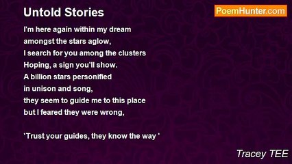 Tracey TEE - Untold Stories