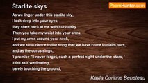 Kayla Corinne Beneteau - Starlite skys