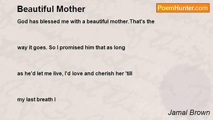 Jamal Brown - Beautiful Mother