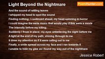 Jessica Robert - Light Beyond the Nightmare