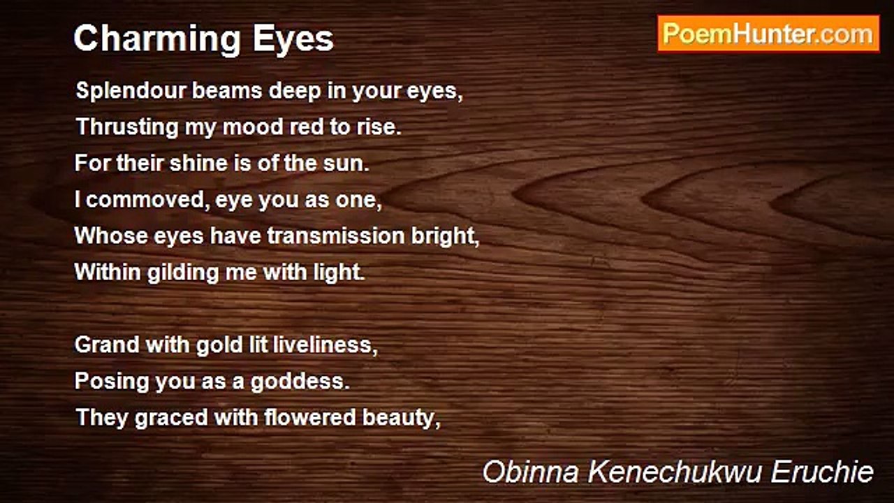 Obinna Kenechukwu Eruchie - Charming Eyes