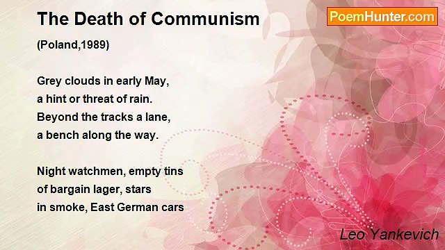 Leo Yankevich - The Death of Communism