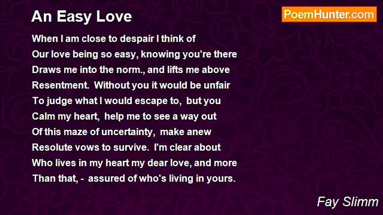 Fay Slimm - An Easy Love