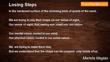 Marieta Maglas - Losing Steps