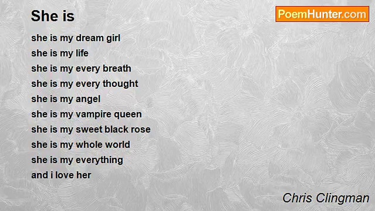 Chris Clingman - She is