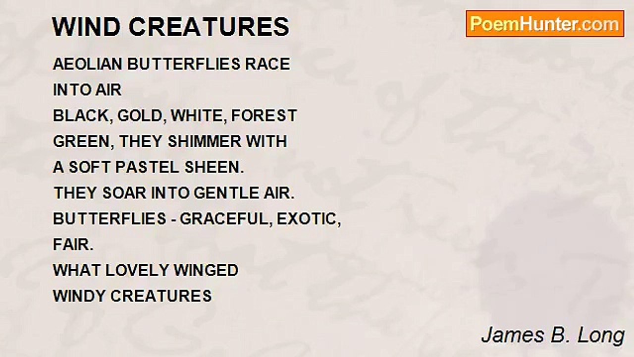James B. Long - WIND CREATURES