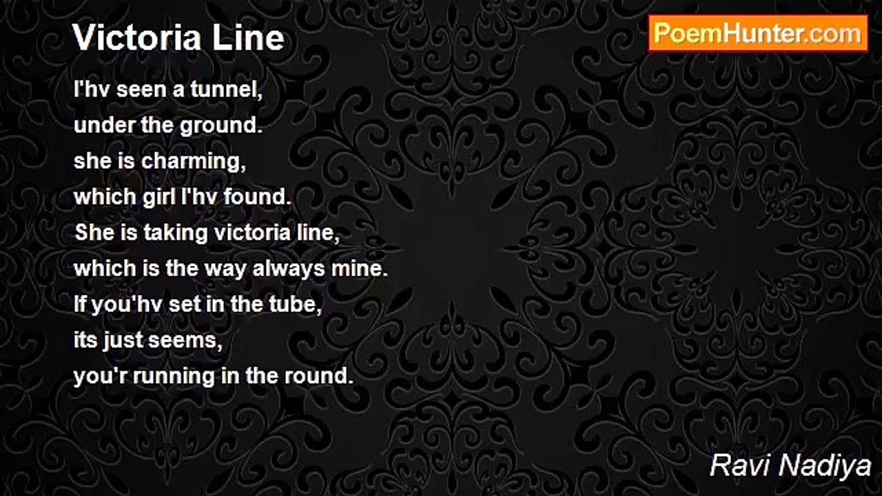 Ravi Nadiya - Victoria Line