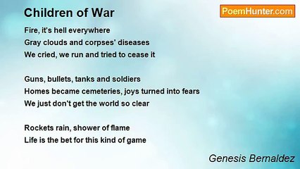 Genesis Bernaldez - Children of War